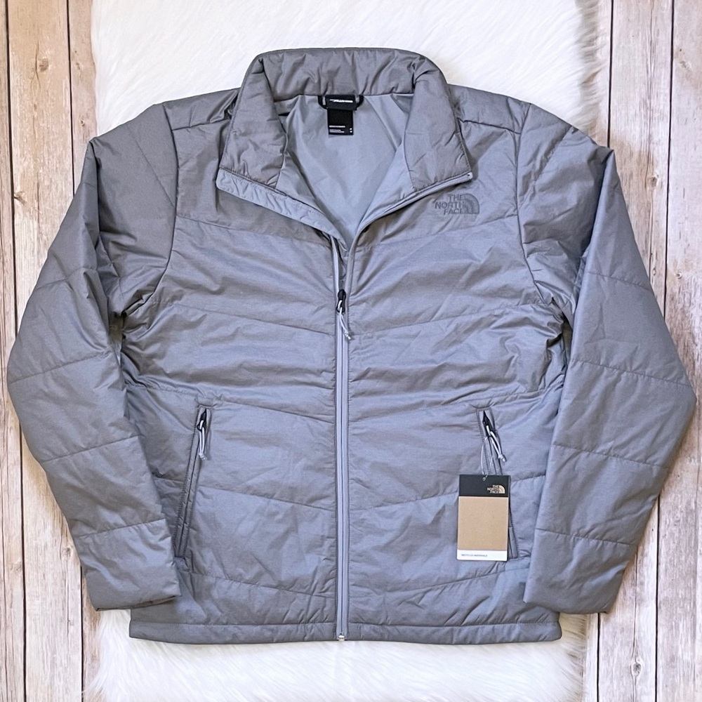 The North Face Men’s Junction Insulated Jacket In Medium Grey Heather